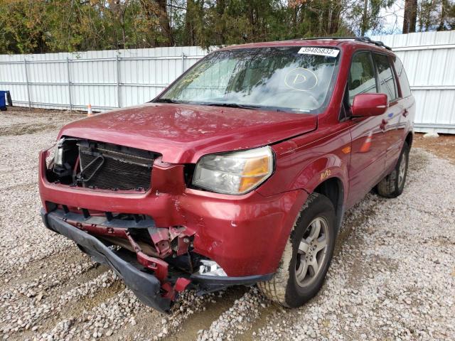 Photo 2 from auction – 2006 HONDA PILOT EX with VIN 2HKYF18606H518119