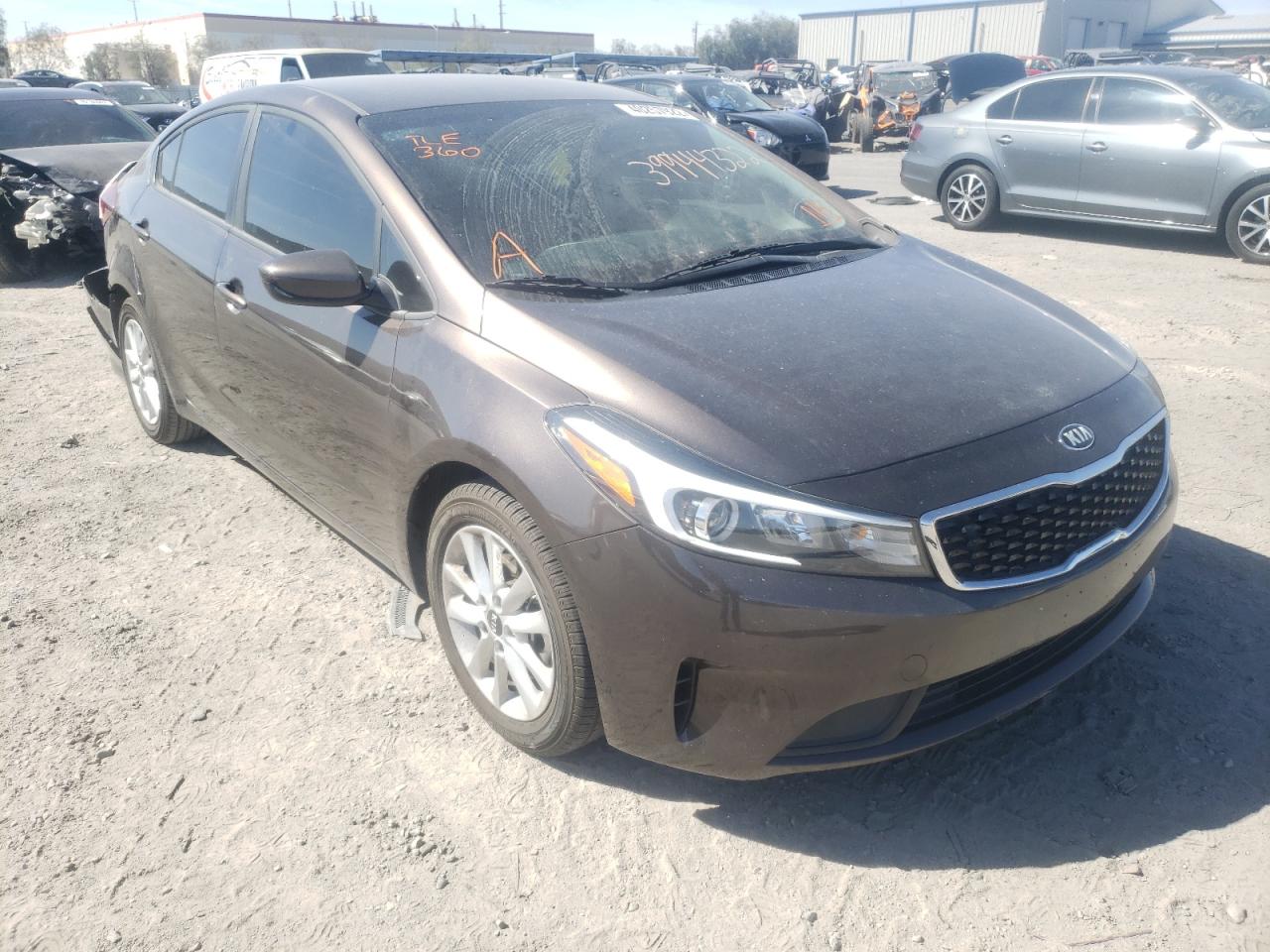 KIA FORTE LX 2017 with VIN 3KPFL4A7XHE150981 - Photo from auction