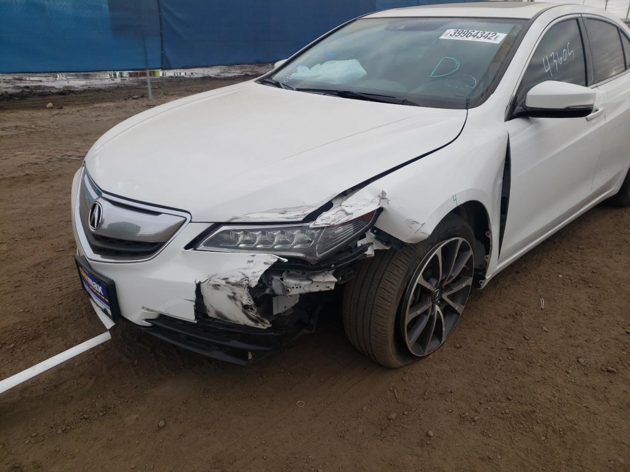 Photo 9 from auction – 2015 ACURA TLX TECH with VIN 19UUB3F55FA005666