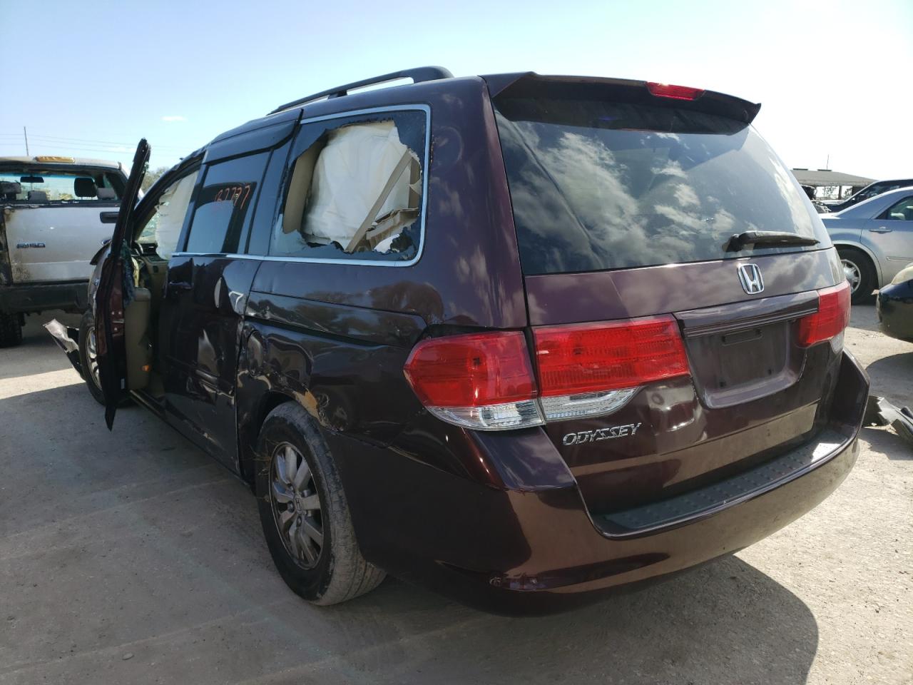 Photo 3 from auction – 2008 HONDA ODYSSEY EX with VIN 5FNRL38648B075872