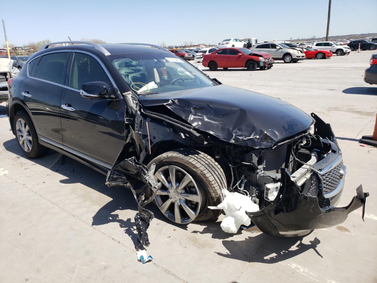 INFINITI QX50 2016 with VIN JN1BJ0RP3GM232183 - Photo from auction