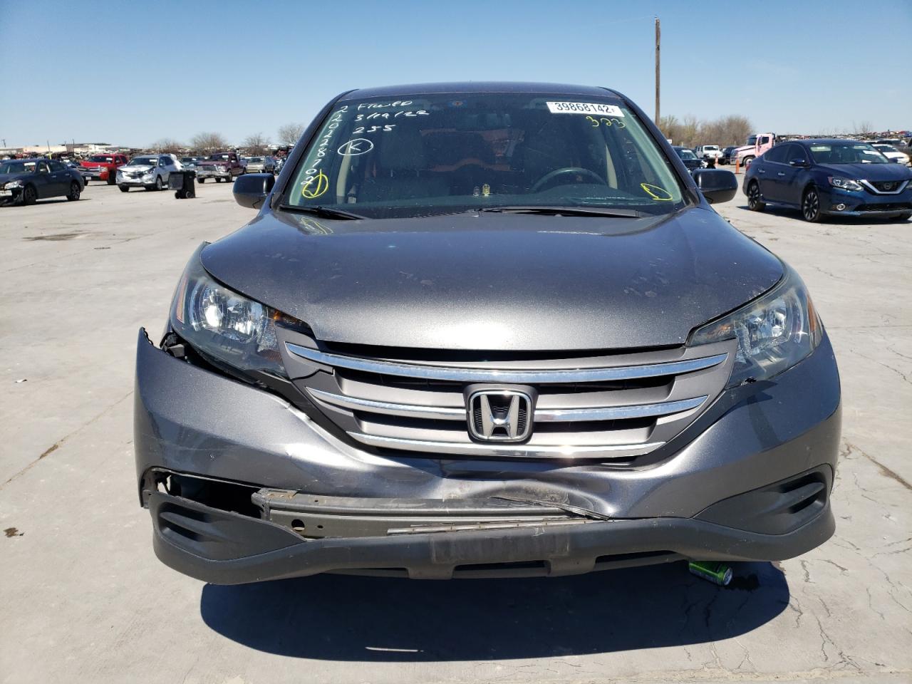 Photo 9 from auction – 2012 HONDA CR-V LX with VIN 5J6RM4H30CL054753