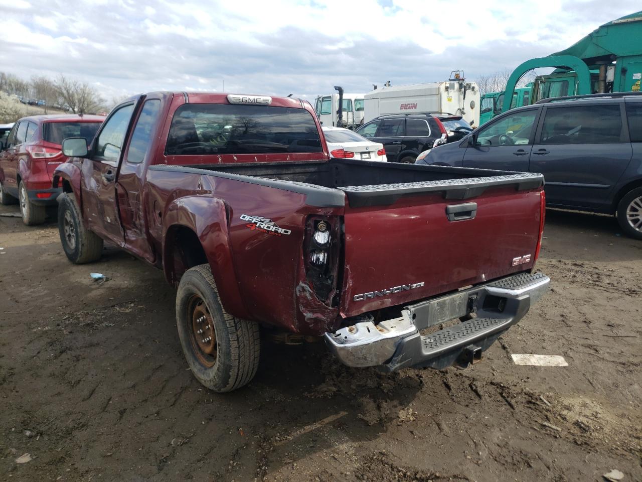 Photo 3 from auction – 2008 GMC CANYON with VIN 1GTDT19E488139381