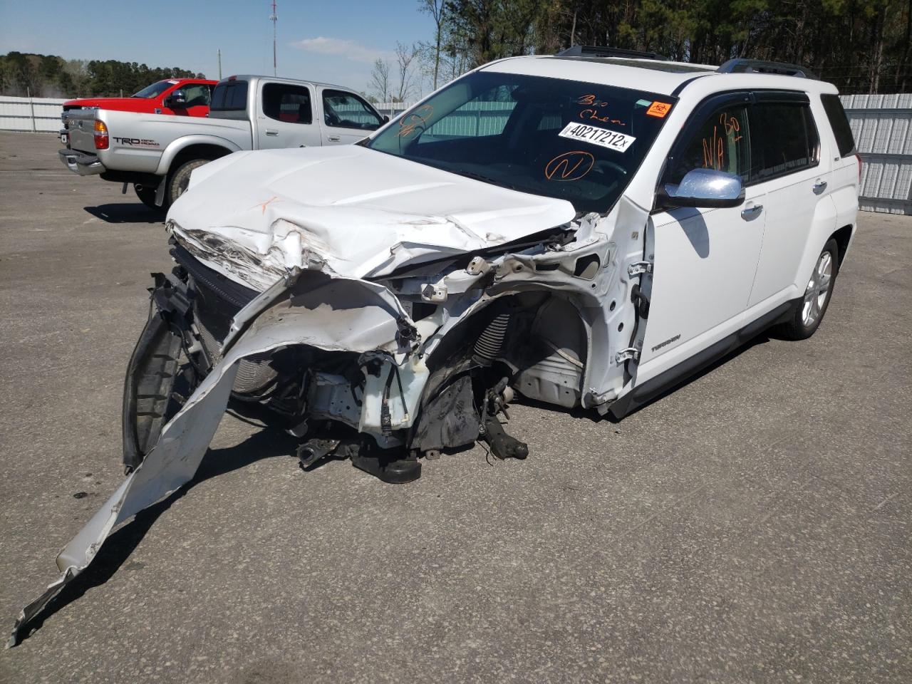 Photo 9 from auction – 2017 GMC TERRAIN SL with VIN 2GKALPEK8H6104905