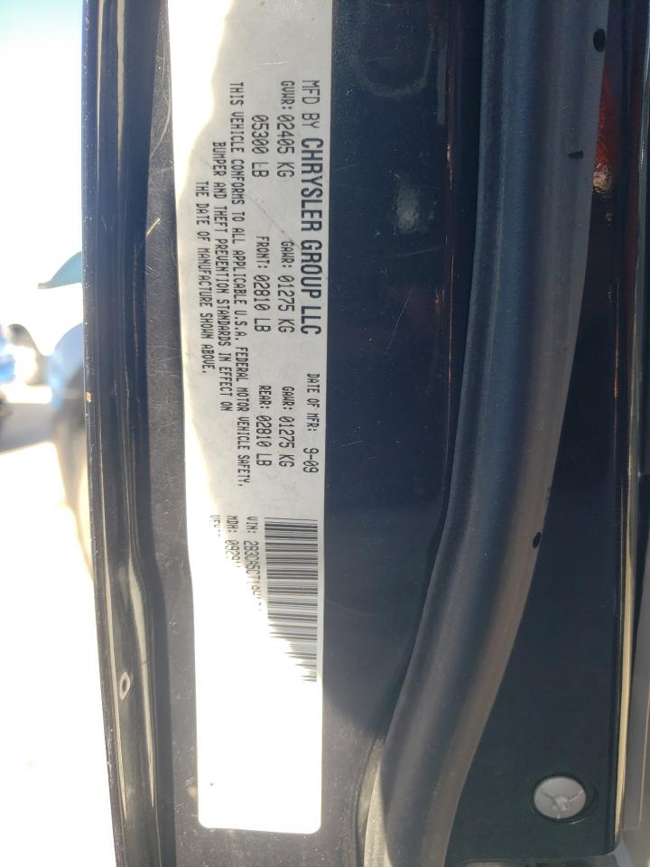 Zdjęcie 10 z aukcji – 2010 DODGE CHARGER R/ z VIN 2B3CA5CT1AH136763