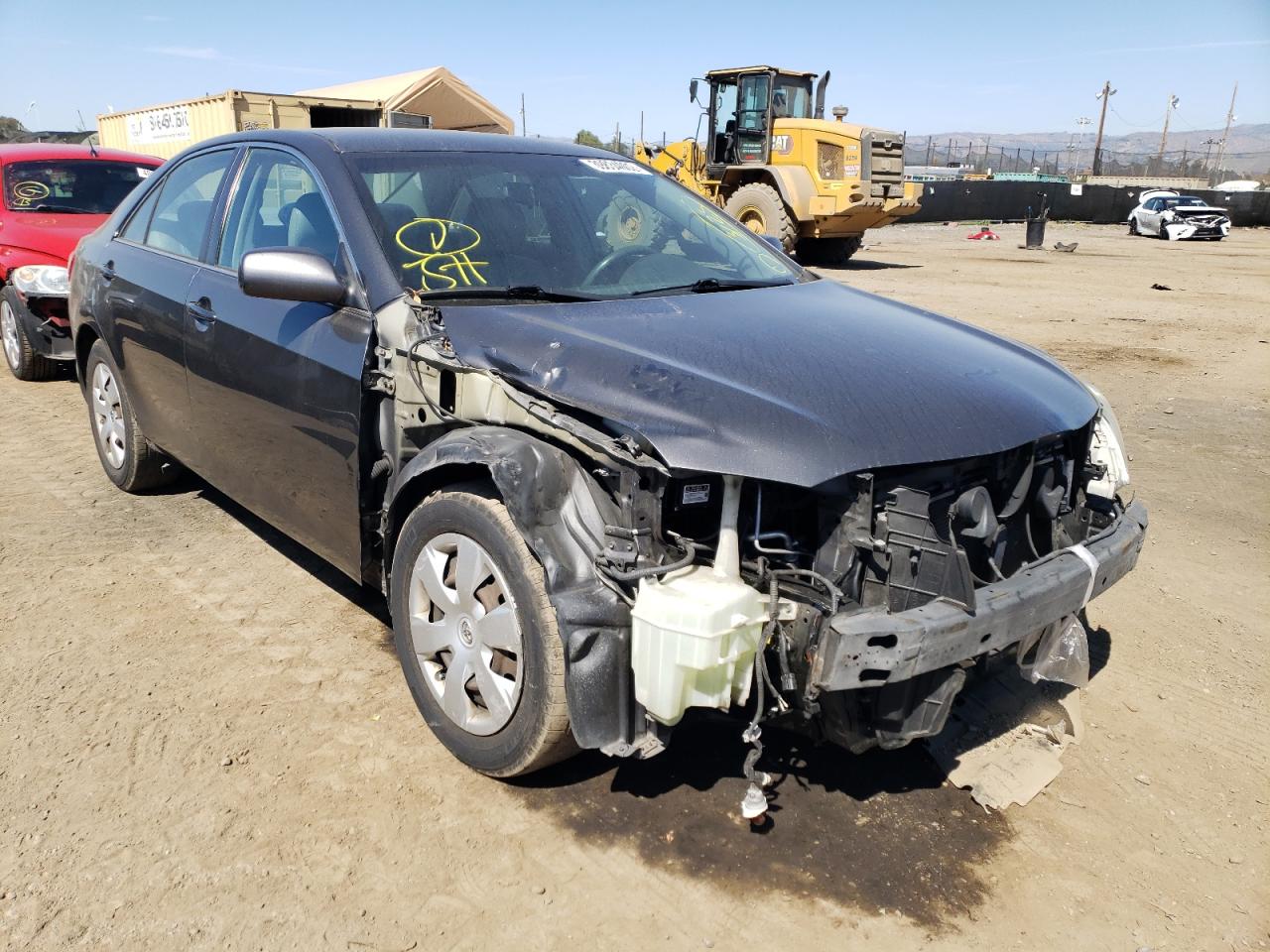 TOYOTA CAMRY CE 2008 with VIN 4T4BE46K18R038370 - Photo from auction