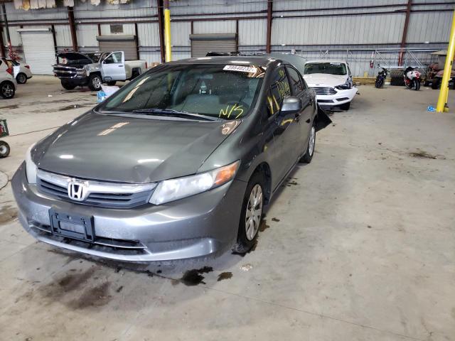 Photo 2 from auction – 2012 HONDA CIVIC LX with VIN 19XFB2F54CE350343
