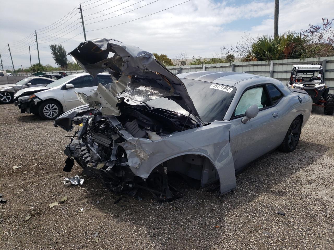 Photo 2 from auction – 2020 DODGE CHALLENGER with VIN 2C3CDZAG0LH243622