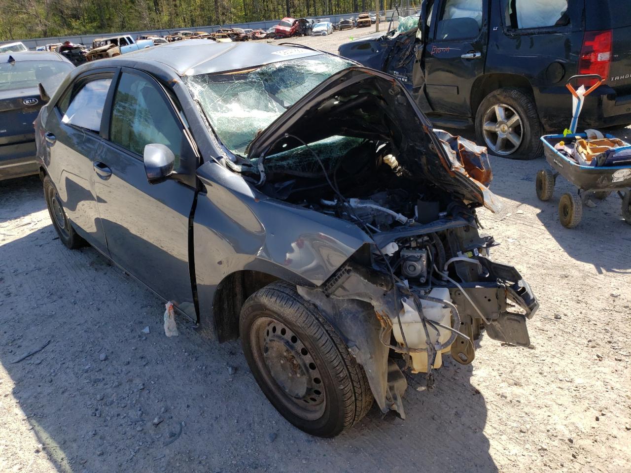 TOYOTA COROLLA 2016 with VIN 5YFBURHE3GP444622 - Photo from auction
