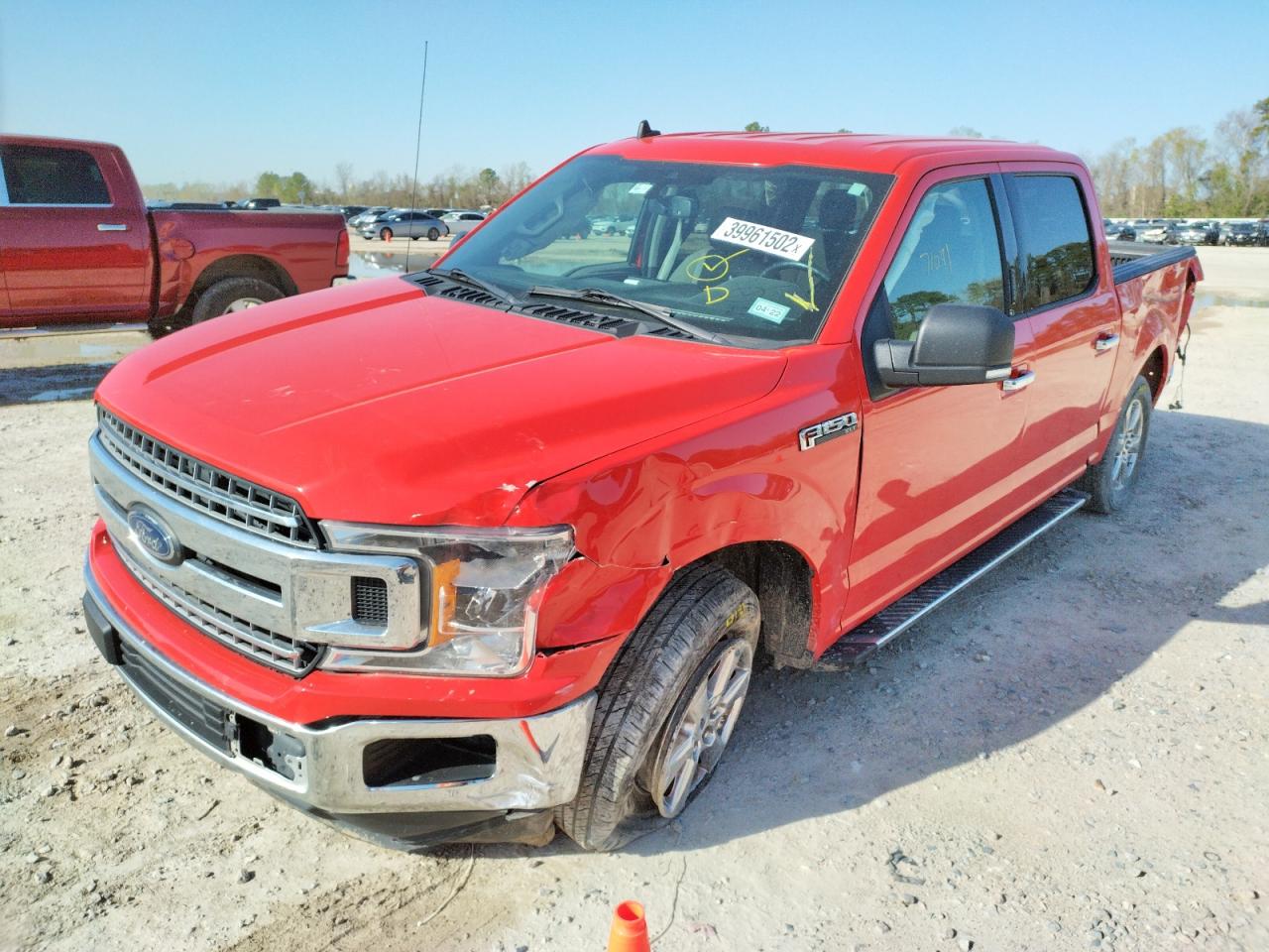 Photo 2 from auction – 2019 FORD F150 SUPER with VIN 1FTEW1C51KKD15611