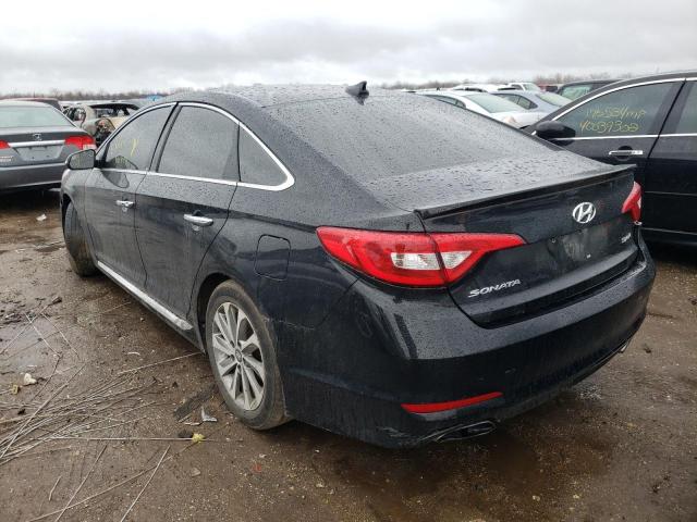 Photo 3 from auction – 2016 HYUNDAI SONATA SPO with VIN 5NPE34AF9GH372750