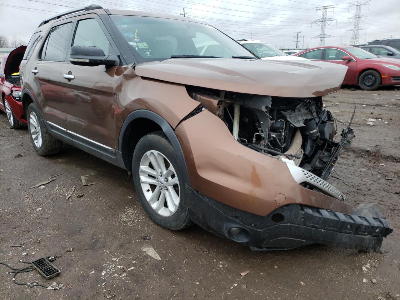 FORD EXPLORER X 2012 with VIN 1FMHK8D83CGA35196 - Photo from auction