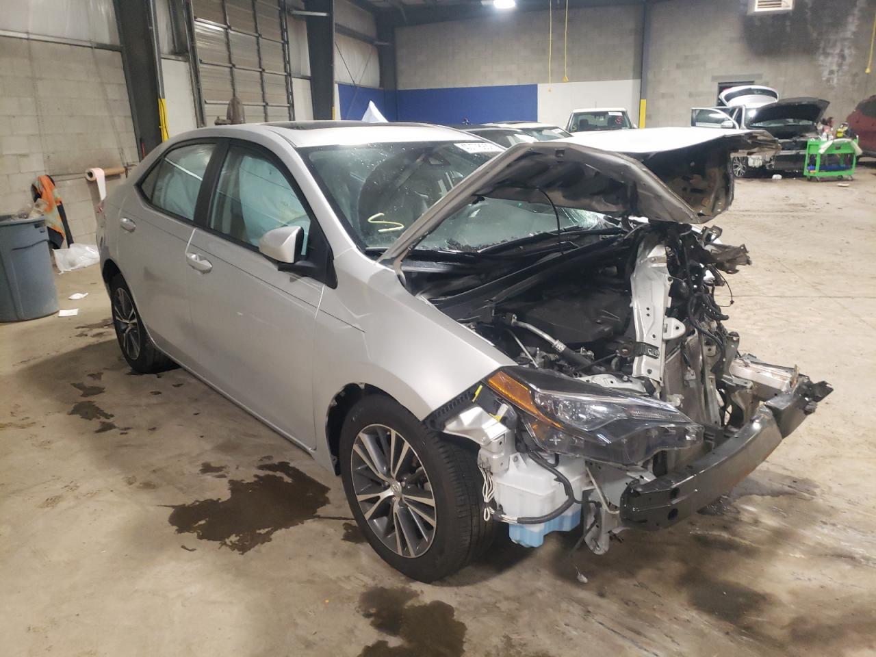 TOYOTA COROLLA L 2018 with VIN 2T1BURHEXJC034973 - Photo from auction