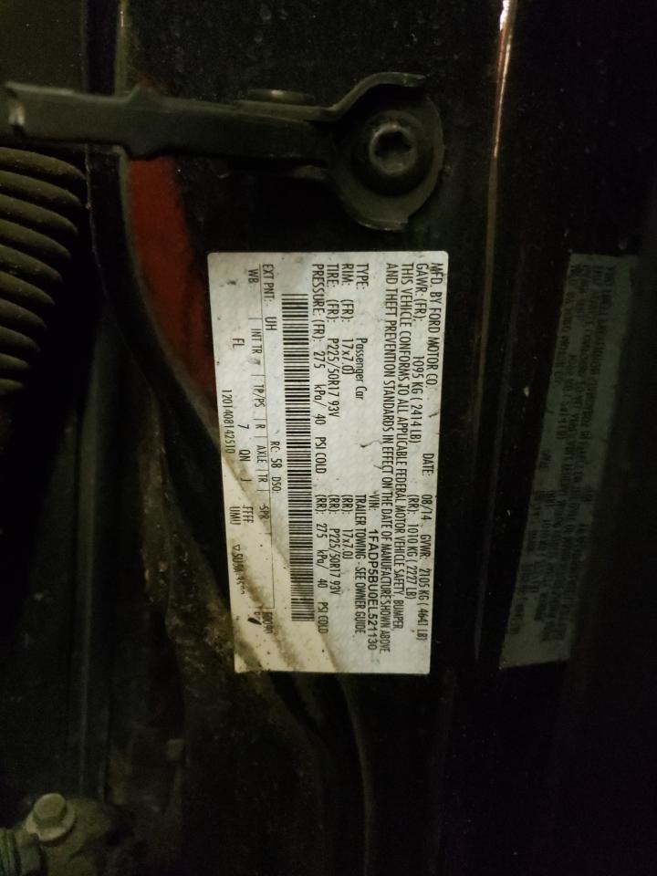 Photo 10 from auction – 2014 FORD C-MAX SEL with VIN 1FADP5BU0EL521130