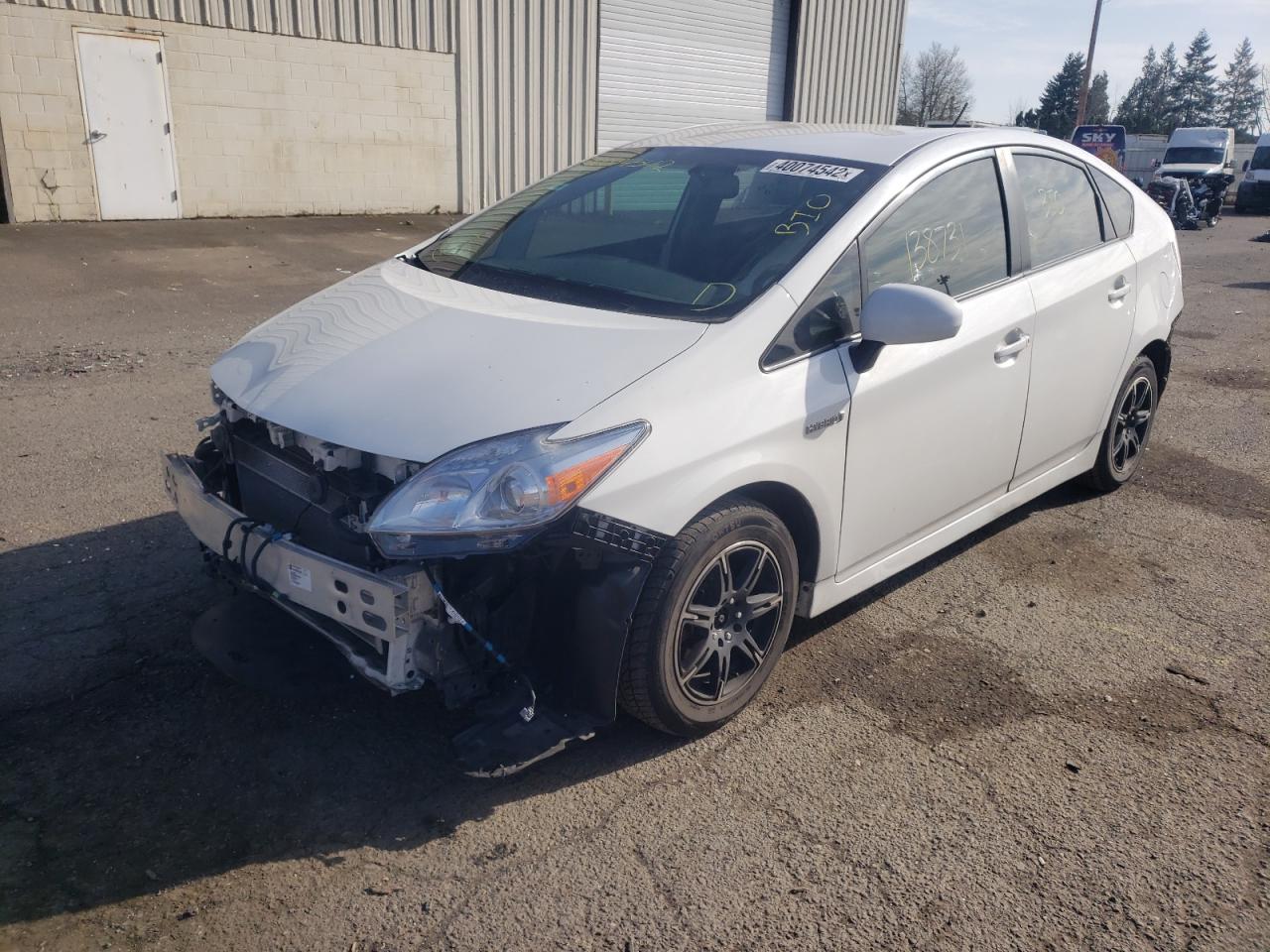 Photo 2 from auction – 2010 TOYOTA PRIUS with VIN JTDKN3DU8A0036240