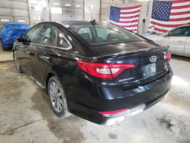 Photo 3 from auction – 2016 HYUNDAI SONATA SPO with VIN 5NPE34AF2GH337175