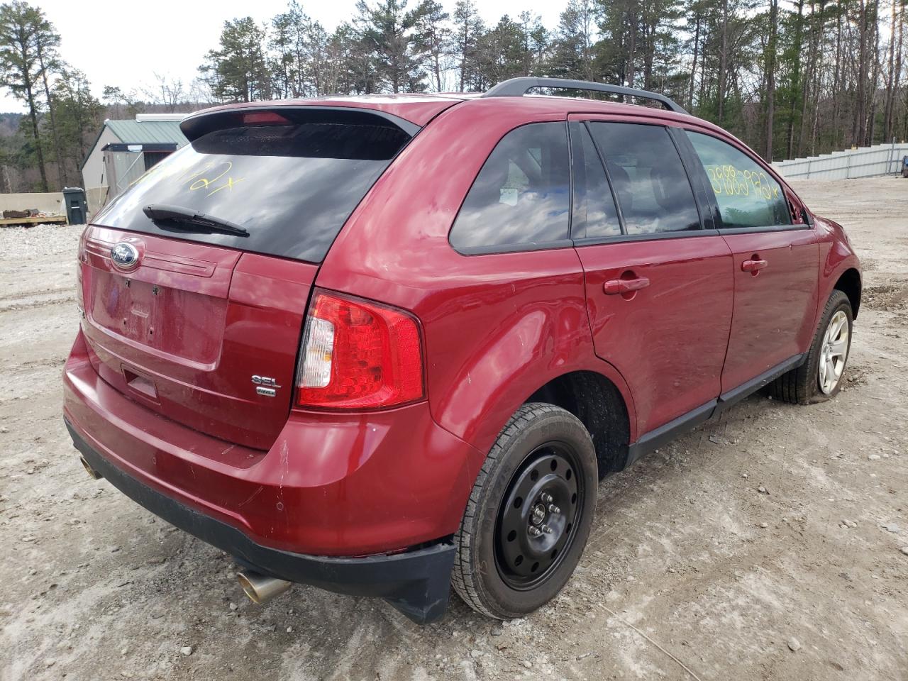 Photo 4 from auction – 2014 FORD EDGE SEL with VIN 2FMDK4JC5EBA78951