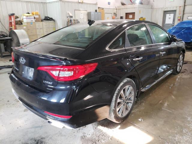Photo 4 from auction – 2016 HYUNDAI SONATA SPO with VIN 5NPE34AF2GH337175