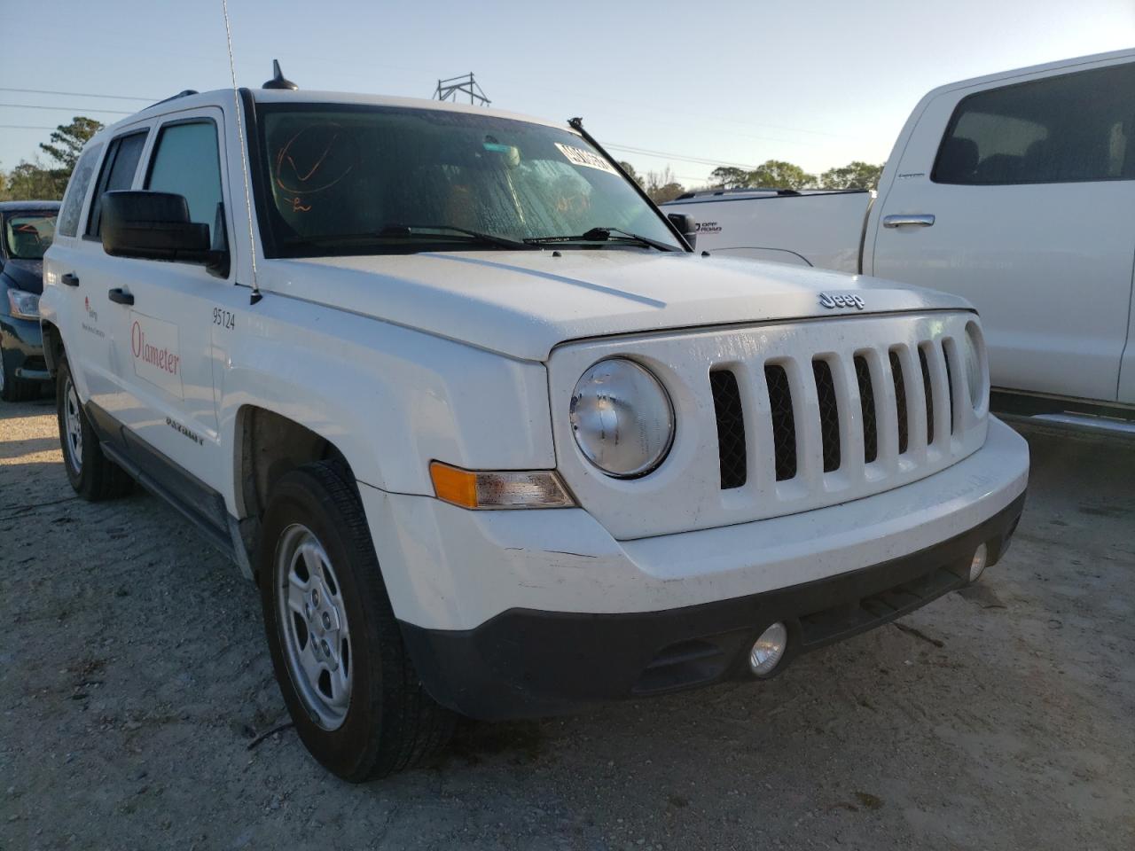 JEEP PATRIOT SP 2017 with VIN 1C4NJPBB7HD167342 - Photo from auction