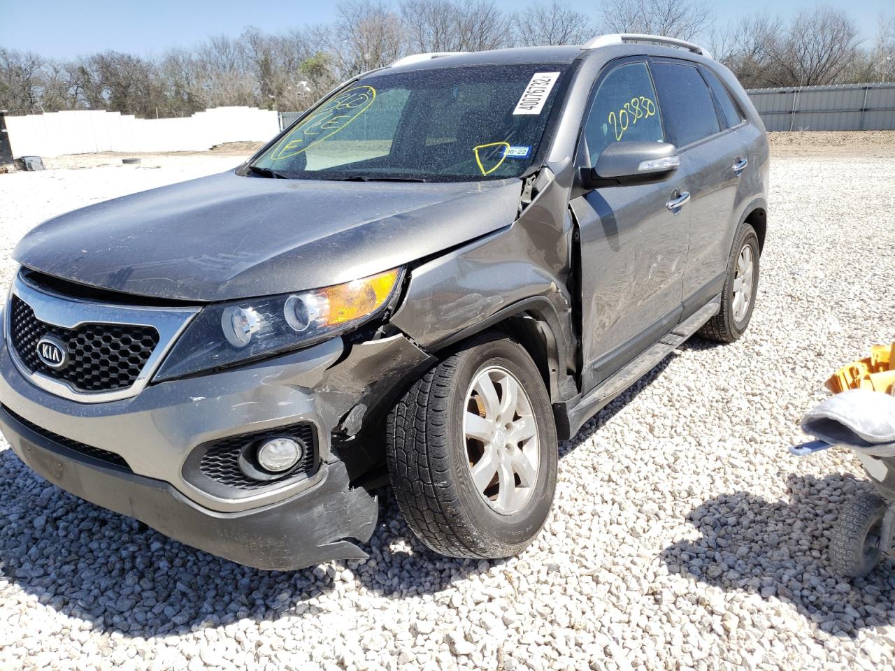 Photo 9 from auction – 2011 KIA SORENTO BA with VIN 5XYKT4A17BG155009