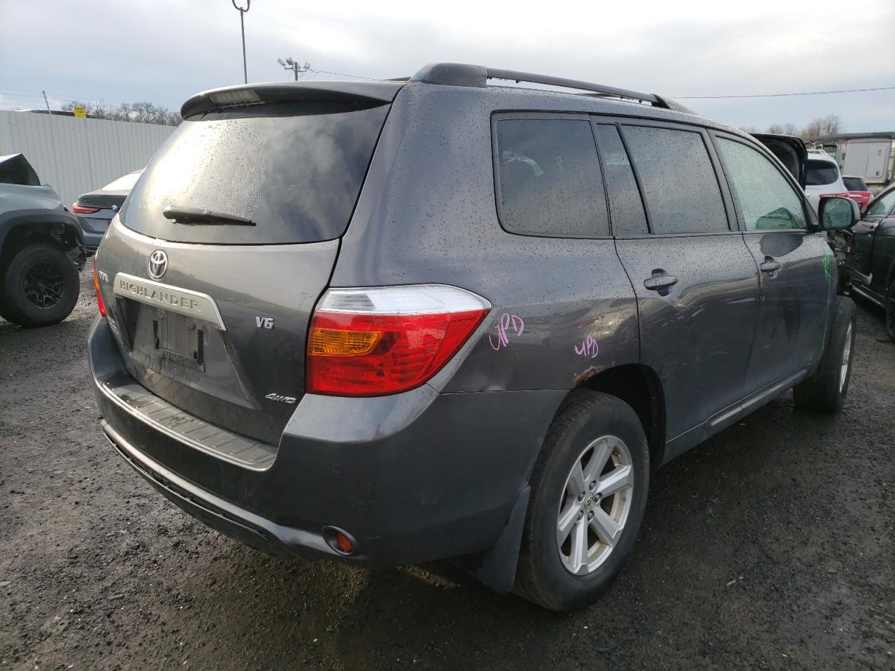 Photo 4 from auction – 2009 TOYOTA HIGHLANDER with VIN JTEES41A092133630