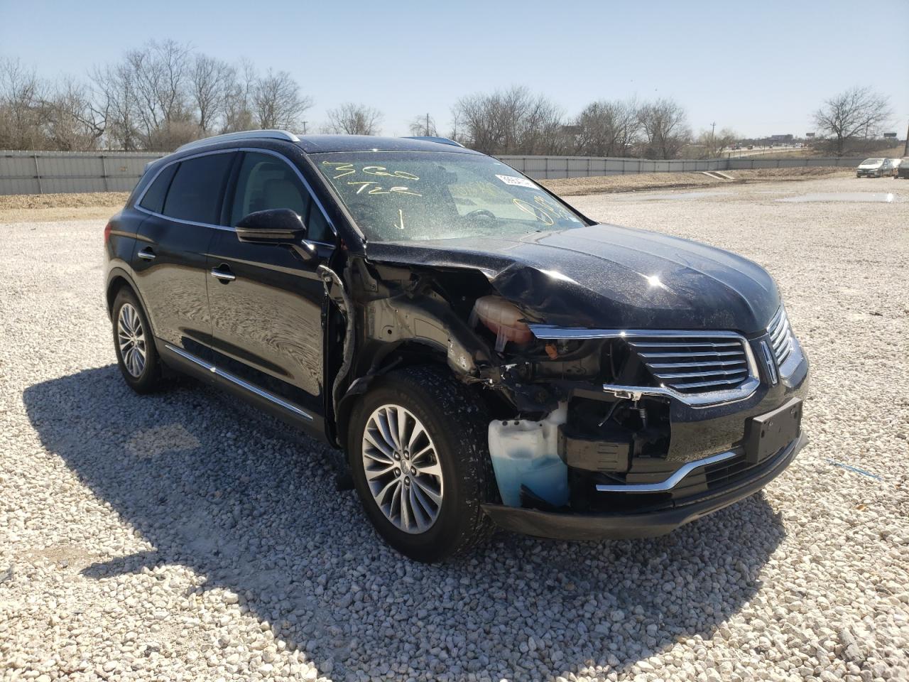 LINCOLN MKX SELECT 2016 with VIN 2LMTJ6KR0GBL63528 - Photo from auction