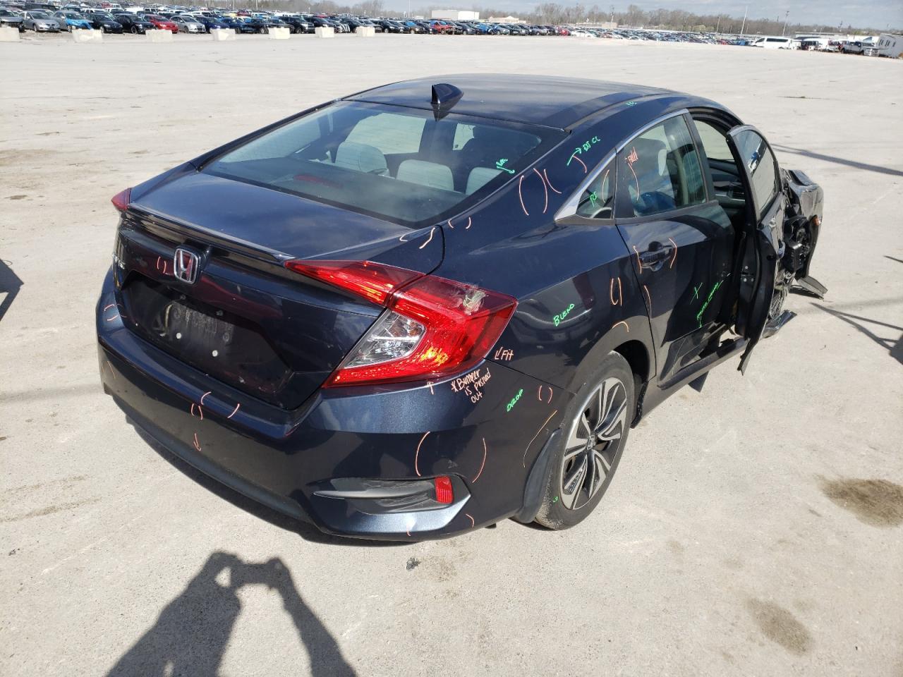 Photo 4 from auction – 2017 HONDA CIVIC EX with VIN 19XFC1F35HE028064