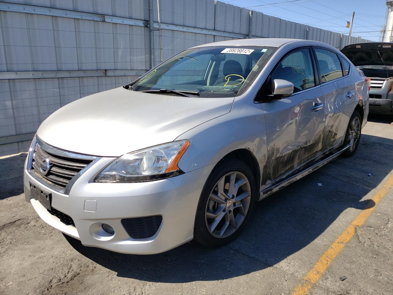 Photo 2 from auction – 2014 NISSAN SENTRA S with VIN 3N1AB7AP2EY342231