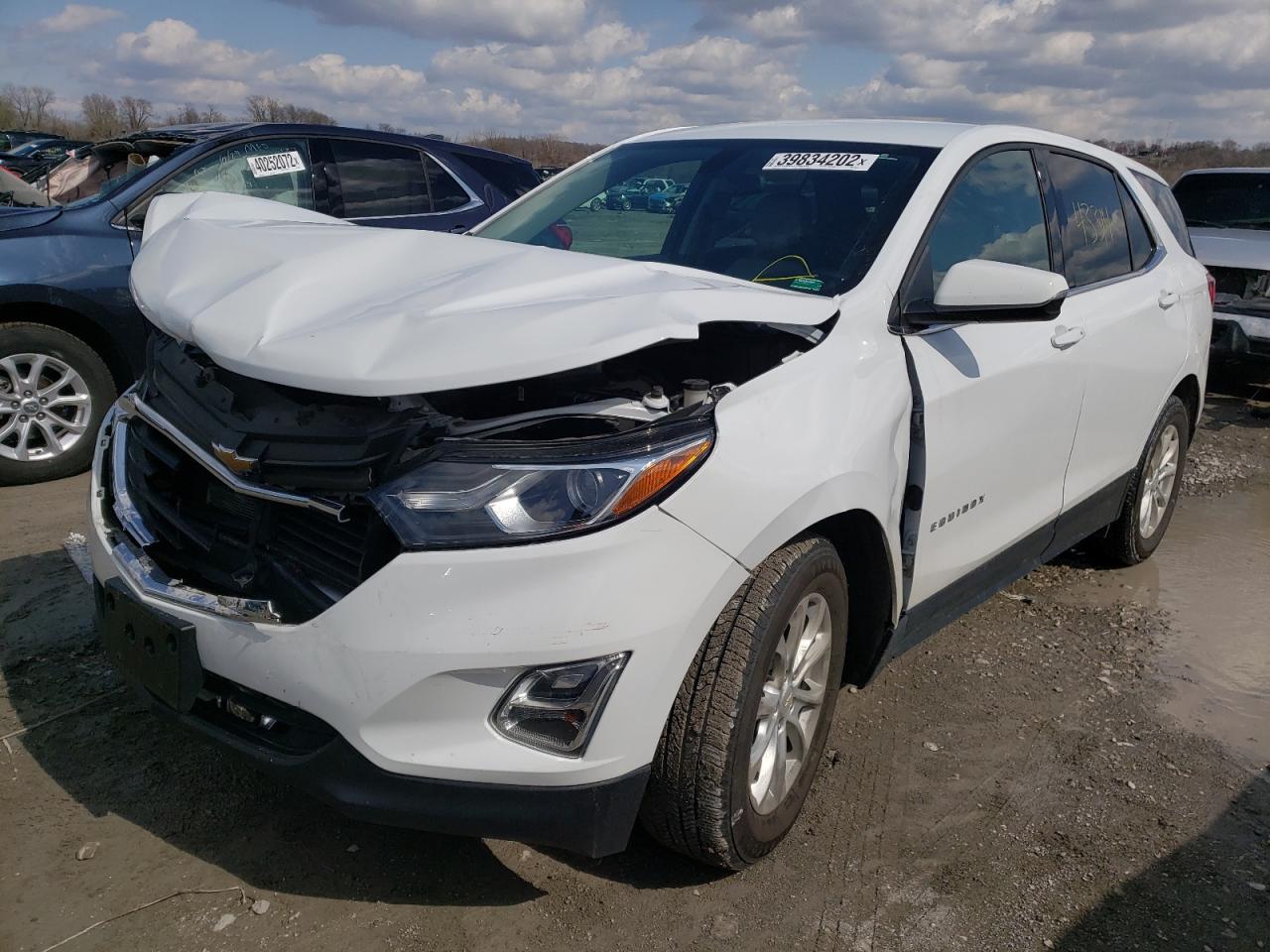 Photo 2 from auction – 2018 CHEVROLET EQUINOX LT with VIN 2GNAXJEV9J6333761