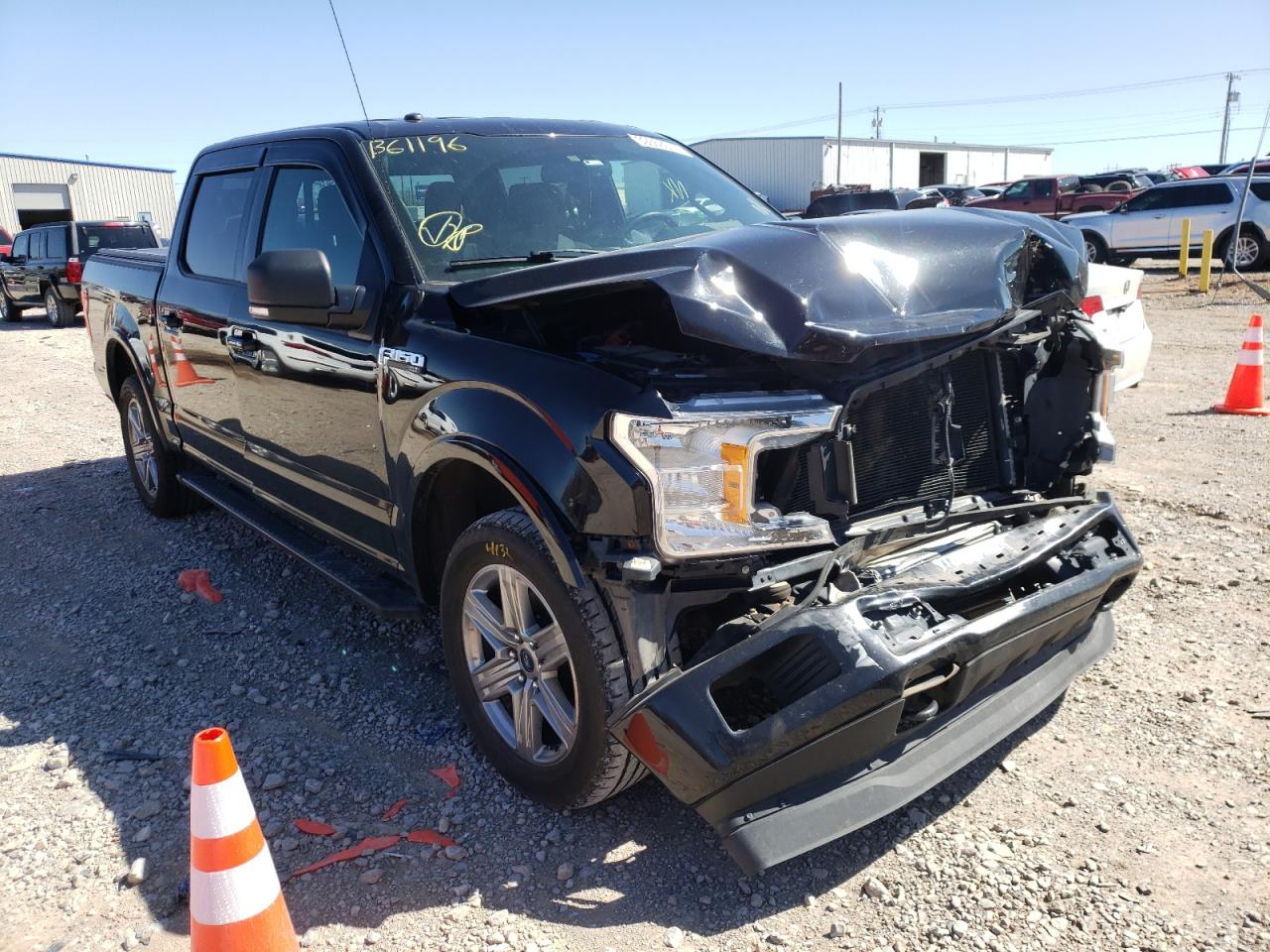 FORD F150 SUPER 2018 with VIN 1FTEW1EP3JFB61196 - Photo from auction