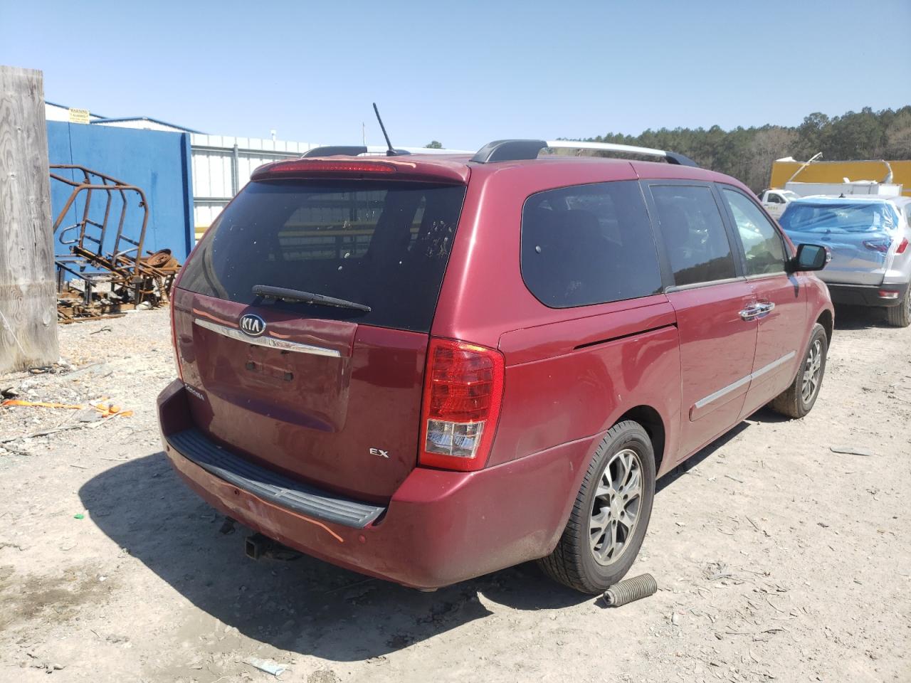 Photo 4 from auction – 2014 KIA SEDONA EX with VIN KNDMH4C73E6584926