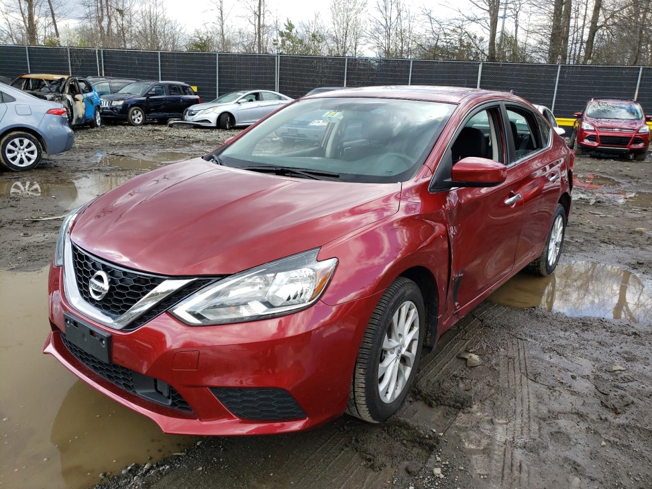 Photo 2 from auction – 2019 NISSAN SENTRA S with VIN 3N1AB7AP1KY232329