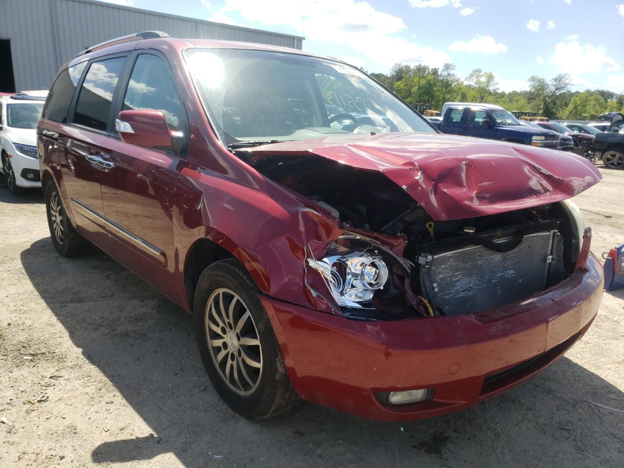 KIA SEDONA EX 2012 with VIN KNDMH4C78C6488397 - Photo from auction