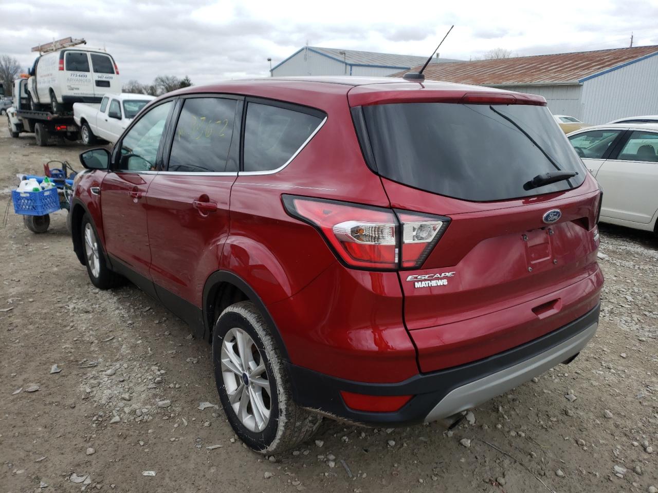 Photo 3 from auction – 2017 FORD ESCAPE SE with VIN 1FMCU0GDXHUE92997