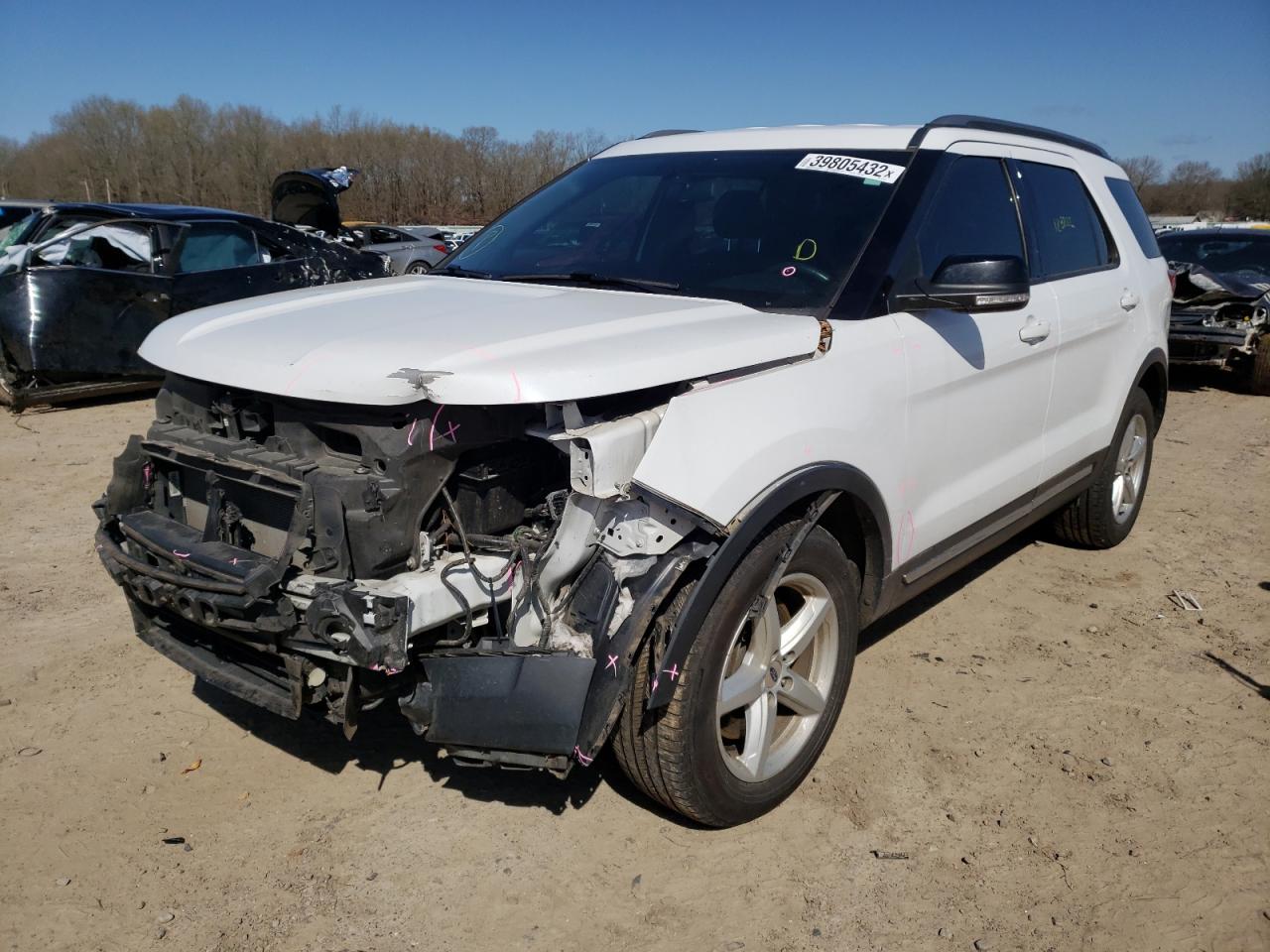 Photo 2 from auction – 2017 FORD EXPLORER X with VIN 1FM5K8D81HGC77737