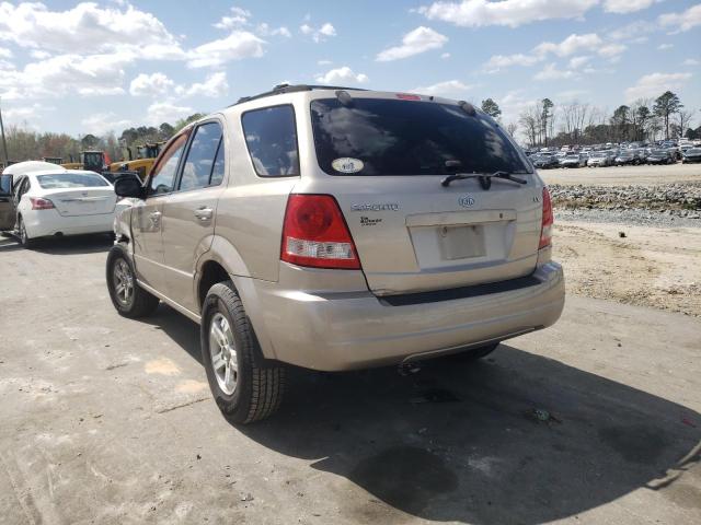 Photo 3 from auction – 2004 KIA SORENTO EX with VIN KNDJC733545264656
