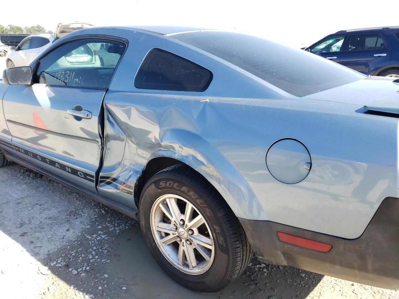 Photo 9 from auction – 2007 FORD MUSTANG with VIN 1ZVFT80N575282352