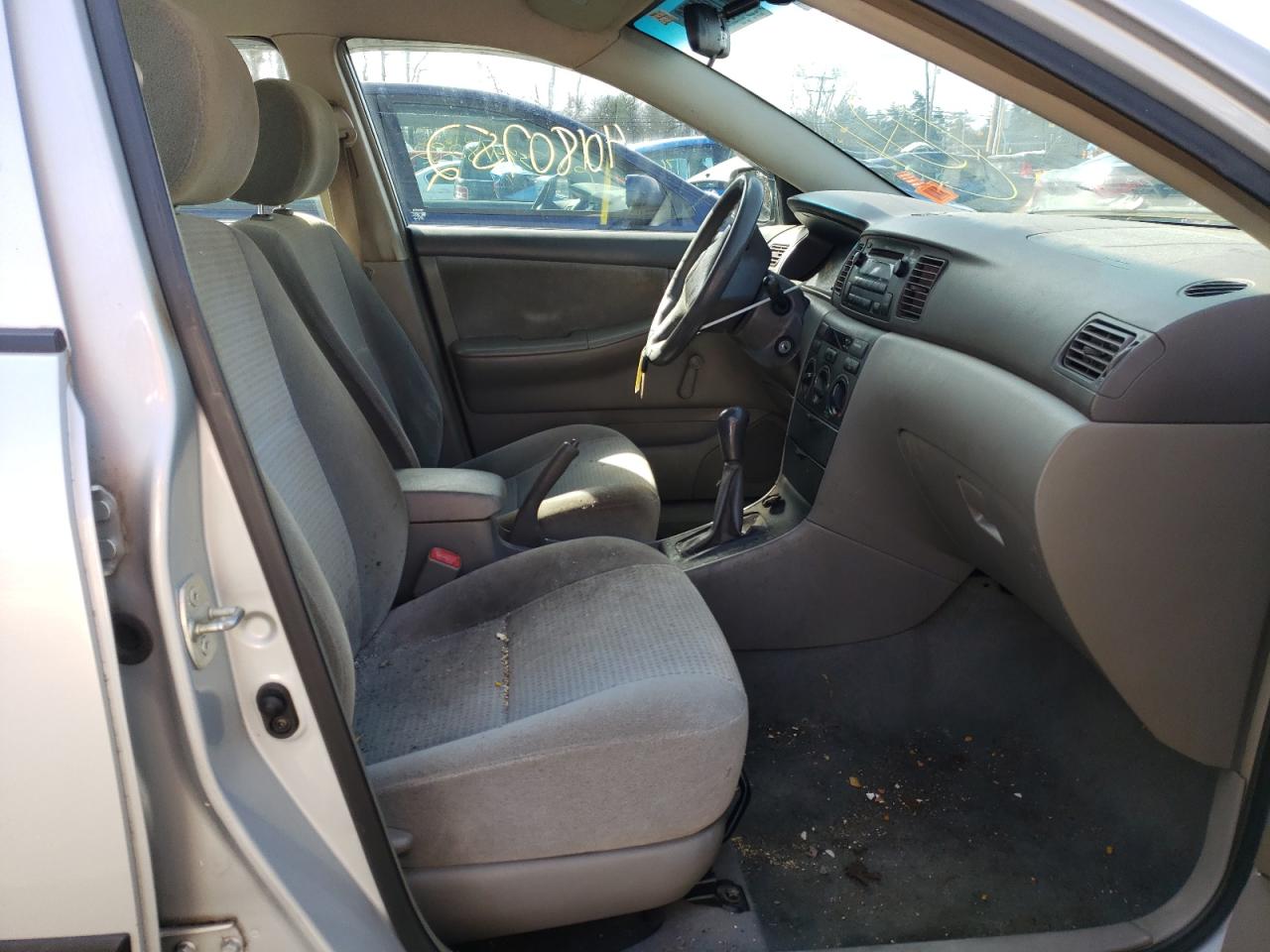 Photo 5 from auction – 2008 TOYOTA COROLLA CE with VIN 2T1BR32E38C918450