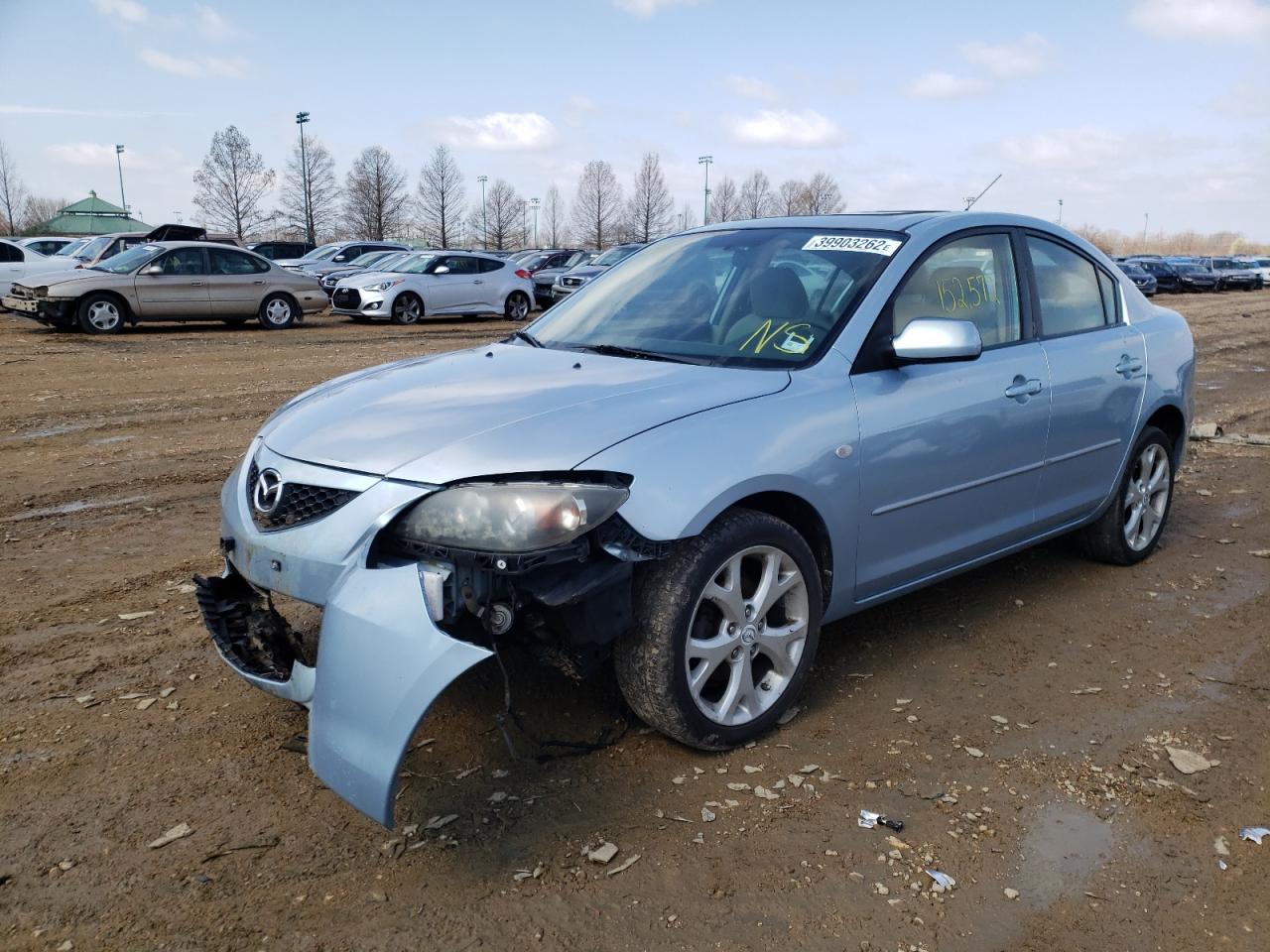 Photo 2 from auction – 2008 MAZDA 3 I with VIN JM1BK32F481120279