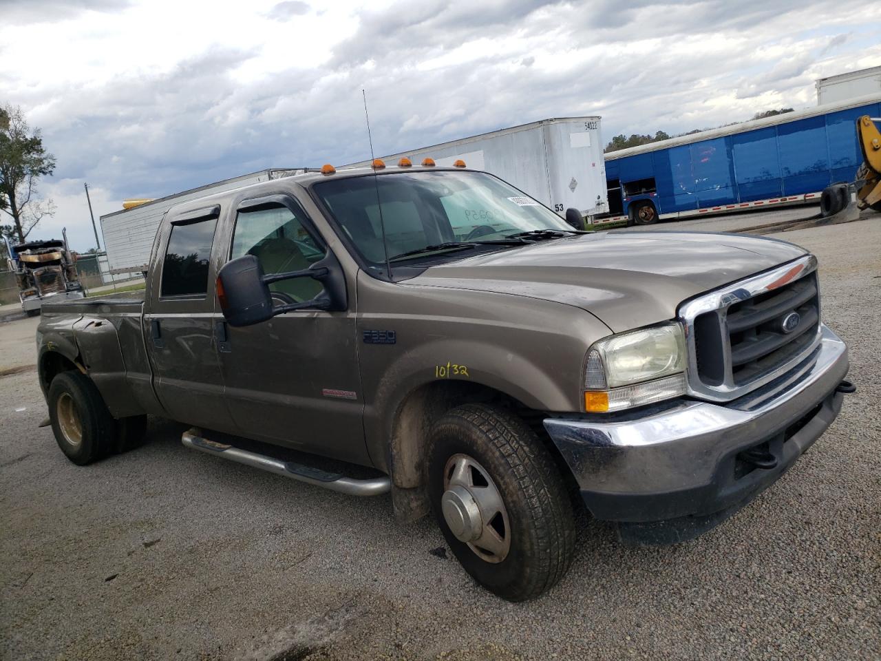 FORD F350 SUPER 2003 with VIN 1FTWW32P93ED46110 - Photo from auction