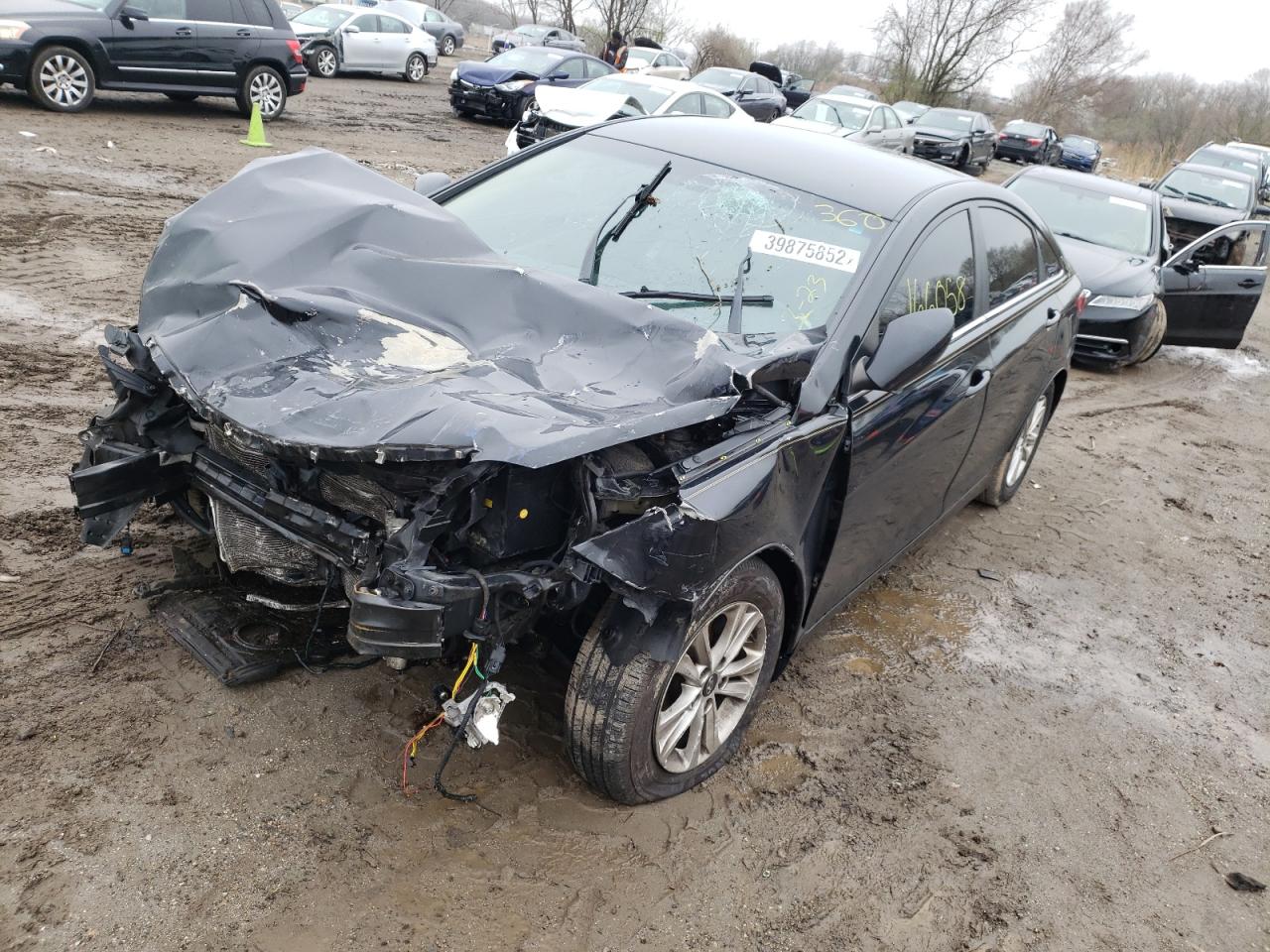 Photo 2 from auction – 2013 HYUNDAI SONATA GLS with VIN 5NPEB4AC8DH530435