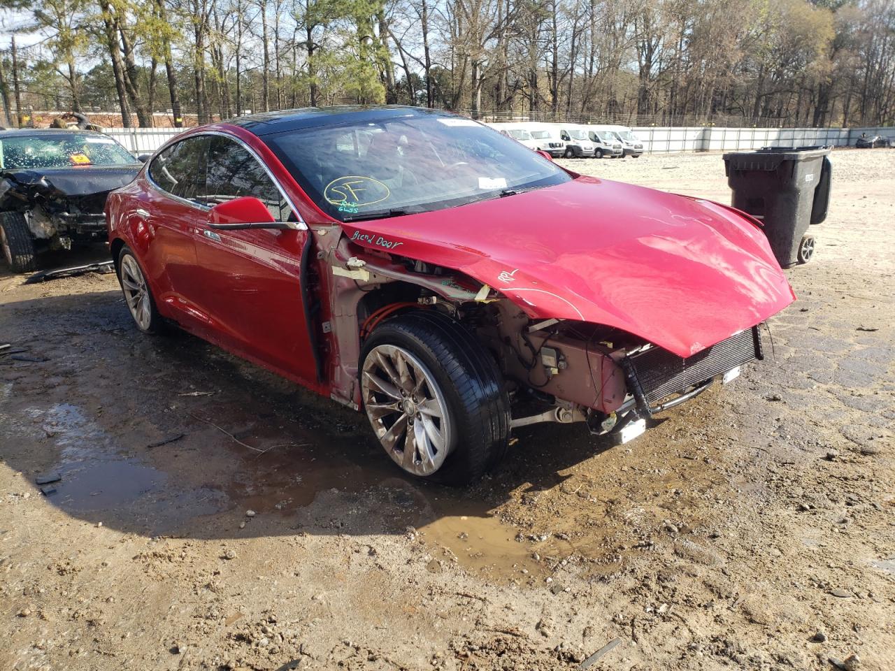 TESLA MODEL S 2016 with VIN 5YJSA1E20GF172241 - Photo from auction