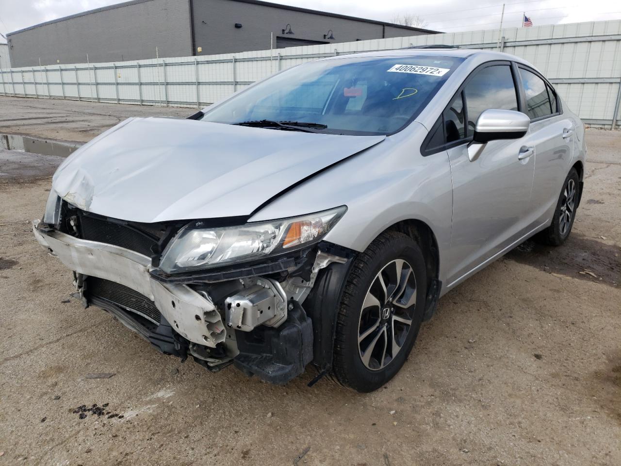 Photo 2 from auction – 2014 HONDA CIVIC EX with VIN 19XFB2F85EE002919
