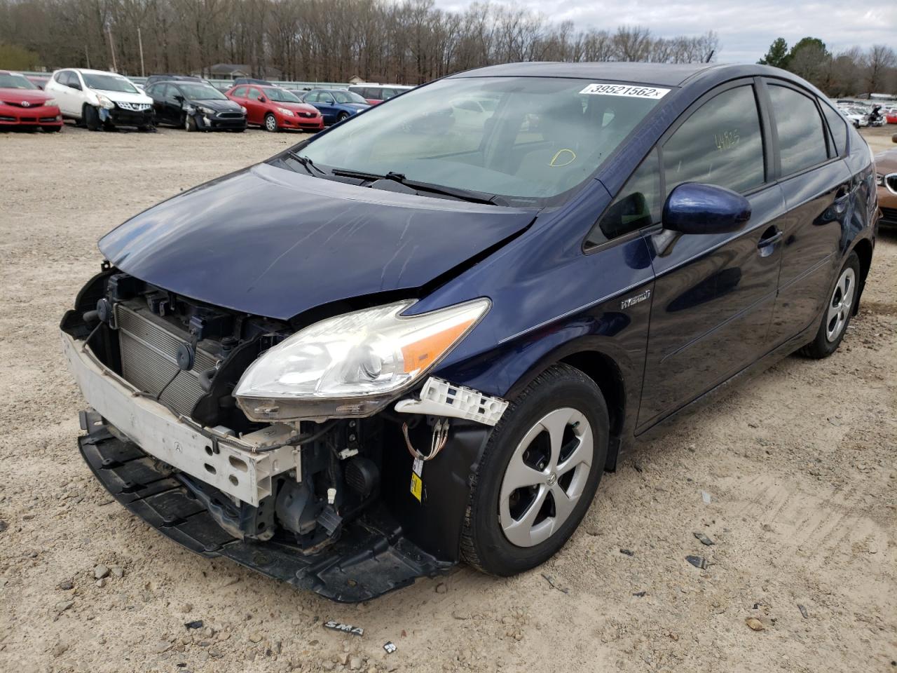 Фото 2 с аукциона – 2012 TOYOTA PRIUS с VIN JTDKN3DU2C1602843