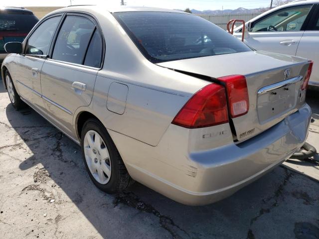 Photo 3 from auction – 2001 HONDA CIVIC EX with VIN 1HGES25781L021519