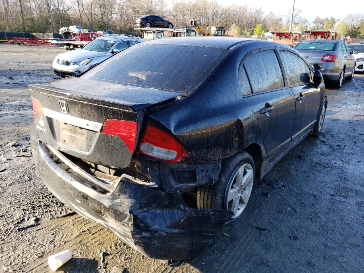 Photo 4 from auction – 2009 HONDA CIVIC LX-S with VIN 19XFA16699E020017