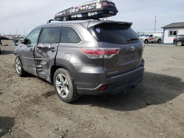 Photo 3 from auction – 2016 TOYOTA HIGHLANDER with VIN 5TDDKRFHXGS313481