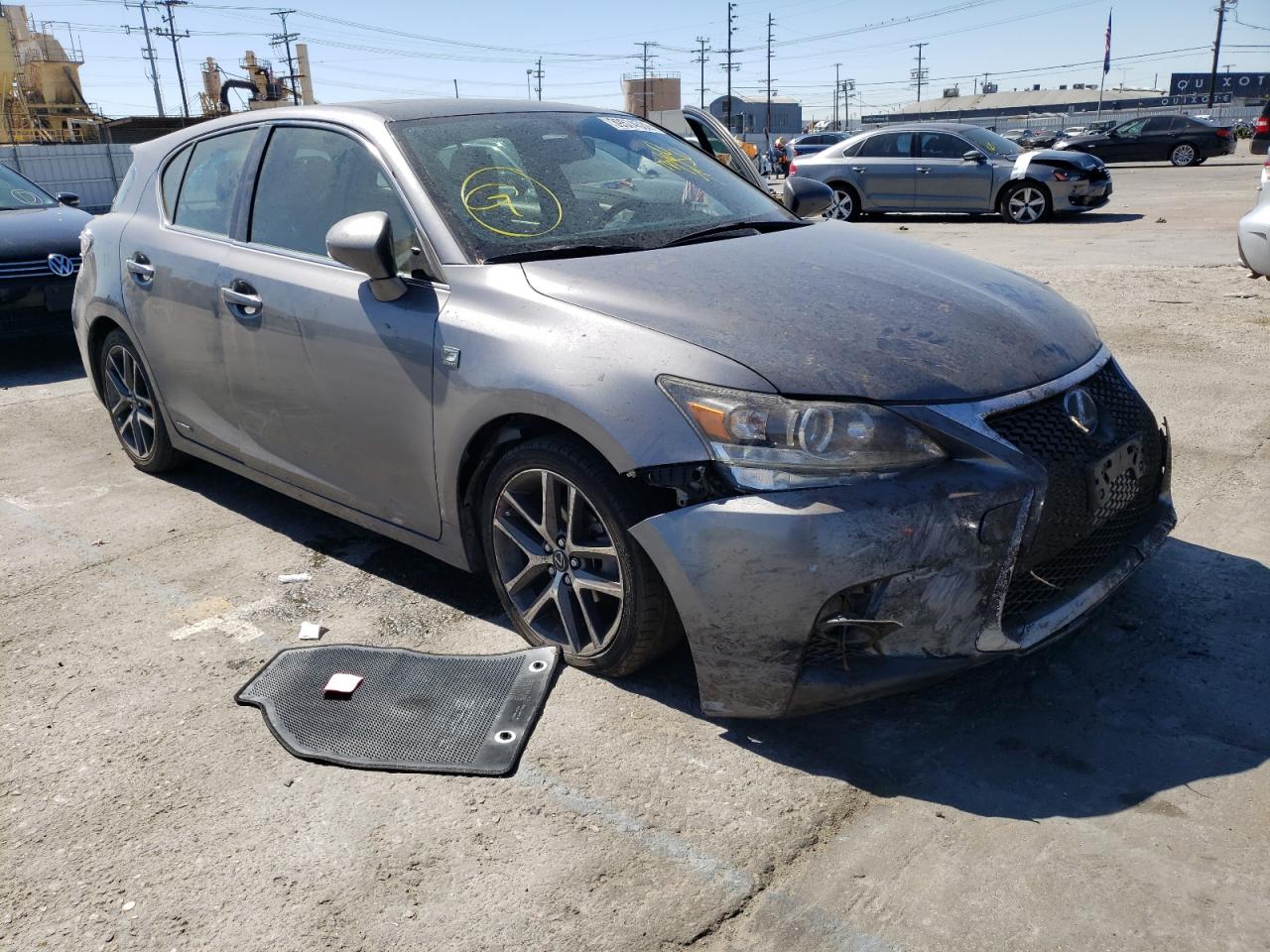 LEXUS CT 200 2015 with VIN JTHKD5BH3F2246338 - Photo from auction