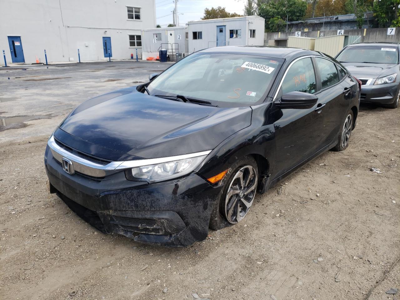 Photo 2 from auction – 2018 HONDA CIVIC LX with VIN 19XFC2F53JE021238