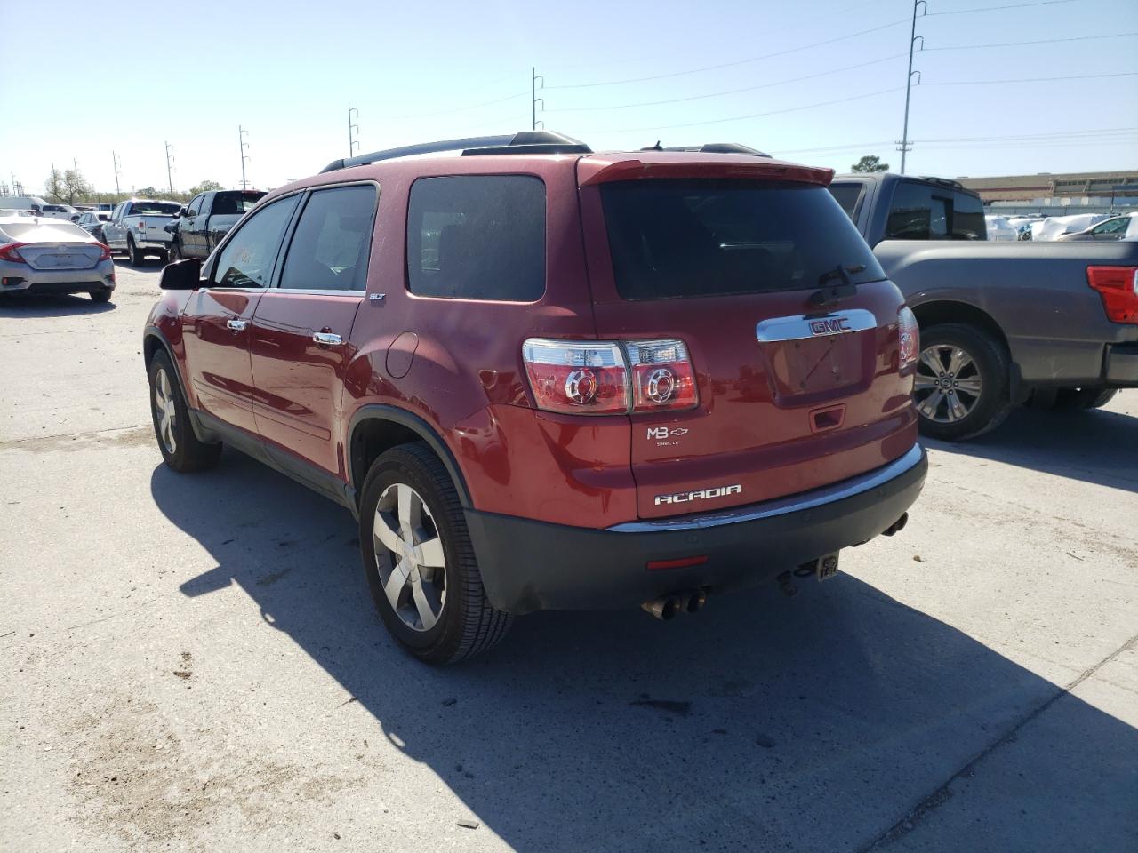 Photo 3 from auction – 2012 GMC ACADIA SLT with VIN 1GKKRRED5CJ345817